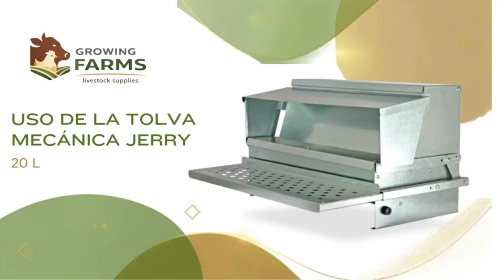 Uso de la tolva mecánica Jerry